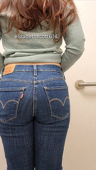 Staff Bathroom Sexy Panties Showoff'
