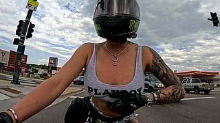 Bikini Season is Here: More Topless Riding!'