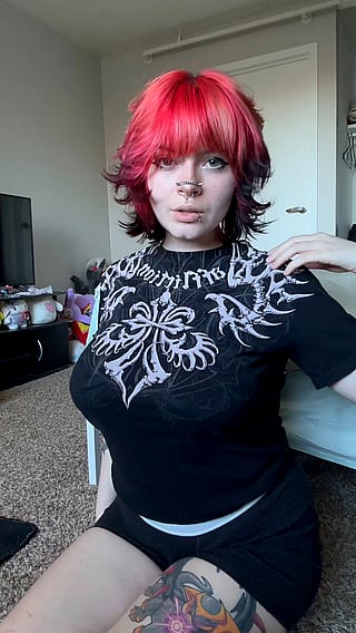 Big Tits Boobs Bouncing: Cute Emo Flashing Thick Tits OnlyFans 60% Off'