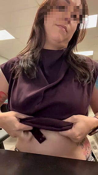 Quick boob drop in my office never hurt anybody'