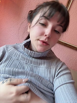 Play with my boobs instead'