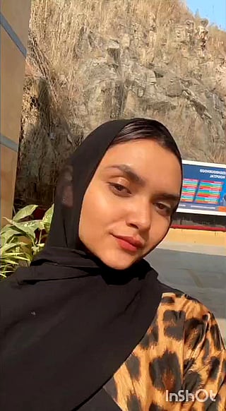 Hot Hijab Girl Shows Off Her Big Booty - Full Video on Telegram'