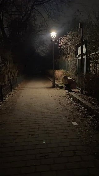 Peeing in the Dark: A Huge Stream of Piss'