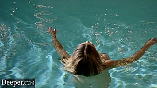 Gabbie Carter's Swimming Pool Adventure'