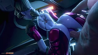 Widowmaker Gets Pounded: 3D Anime Hentai'
