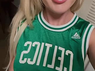 Would You Nap Here or Misbehave? Adorable Teen in Green Jersey'