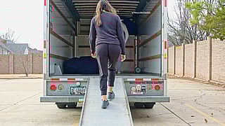 Moving Day Sexy Time: Even on the Move, I'm Ready to Please'
