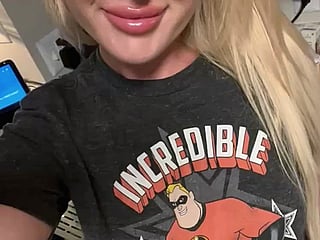 Would You Love the View with the Bouncey Tits? Adorable Big Tits Boobs Tits'