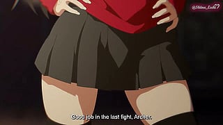 Rin Gets Fucked by Shiro and Archer Shiina Ecchi'