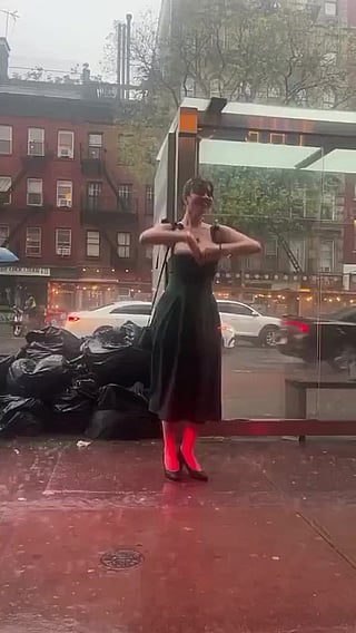 Slim Brunette with Huge Tits'