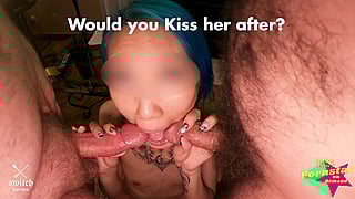 Would You Kiss Her After? - Cuckold, Cuckquean, Cum Eating, Cum Licking, Cum Lube, Friendly Fire Cumshot, Kissing, Pic/Vid - Sharing Someone Else's Cum'