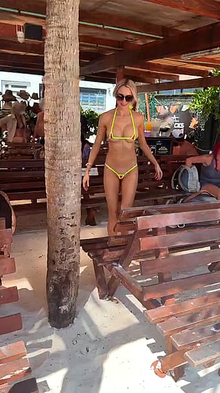 That's My Largest Bikini: Amateur, Big Tits, Boobs, and Public Exposure'