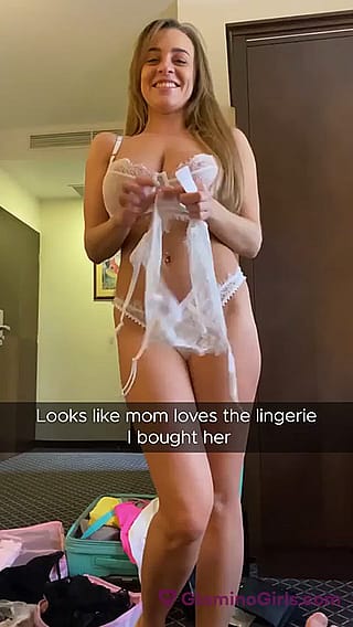 Mommy had to thank you for her new lingerie!'