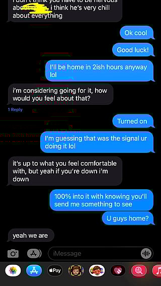 100% Into It: My Girlfriend's 1on1 Time with Our Roommate'
