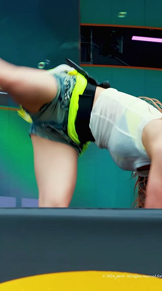 Kiss of Life - Asian, Korean, Kpop Singer Performing on Stage'