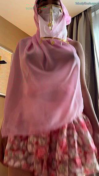 Asian Boobs Going Wild: Bouncing Tits, Hijab, and See-Through Clothing