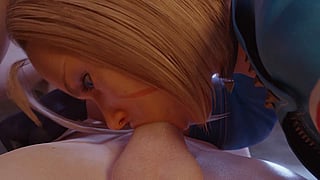 Cammy White Street Fighter Gets Deepthroat'