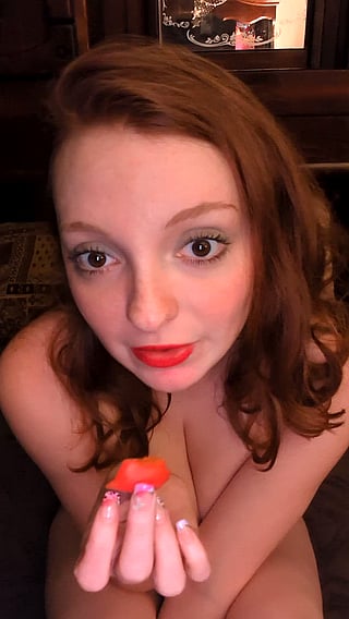 Snack Time: A Redhead Tease'