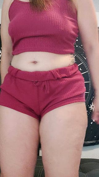 Thick thighs, chubby tummy'