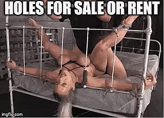 Holes are for sale'