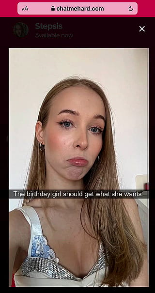 I want birthday sex, and I want it from my brother'