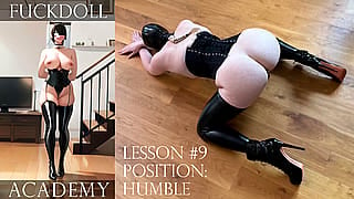 Heya class, are you ready for another lesson at our Fuckdoll Academy? God I love the "humble" position. Must be among my favorite slave positions!'