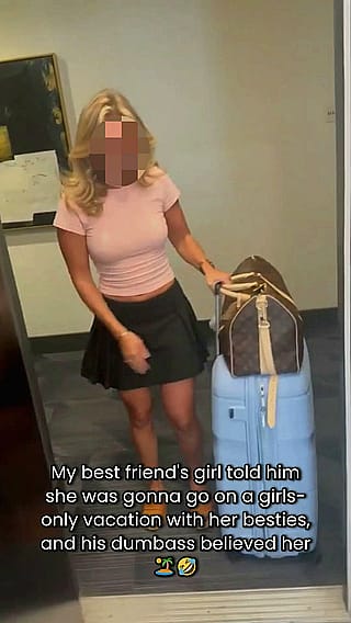 My Best Friend’s Hot Blonde Girlfriend Goes on Vacation With Me Behind His Back'