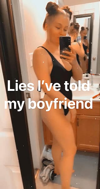 Lies I’ve told my boyfriend'