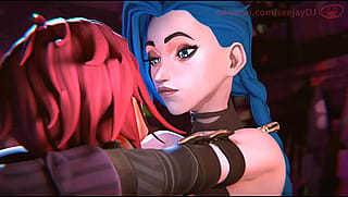 Vi and Jinx sisterly bonding. (SeejayDJ)'