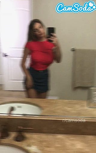 huge tit amateur bathroom selfie tit drop'